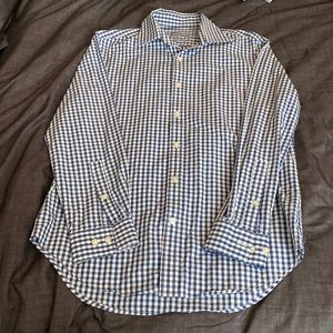 Michael Kors Men’s Long Sleeved Button Down Dress Shirt